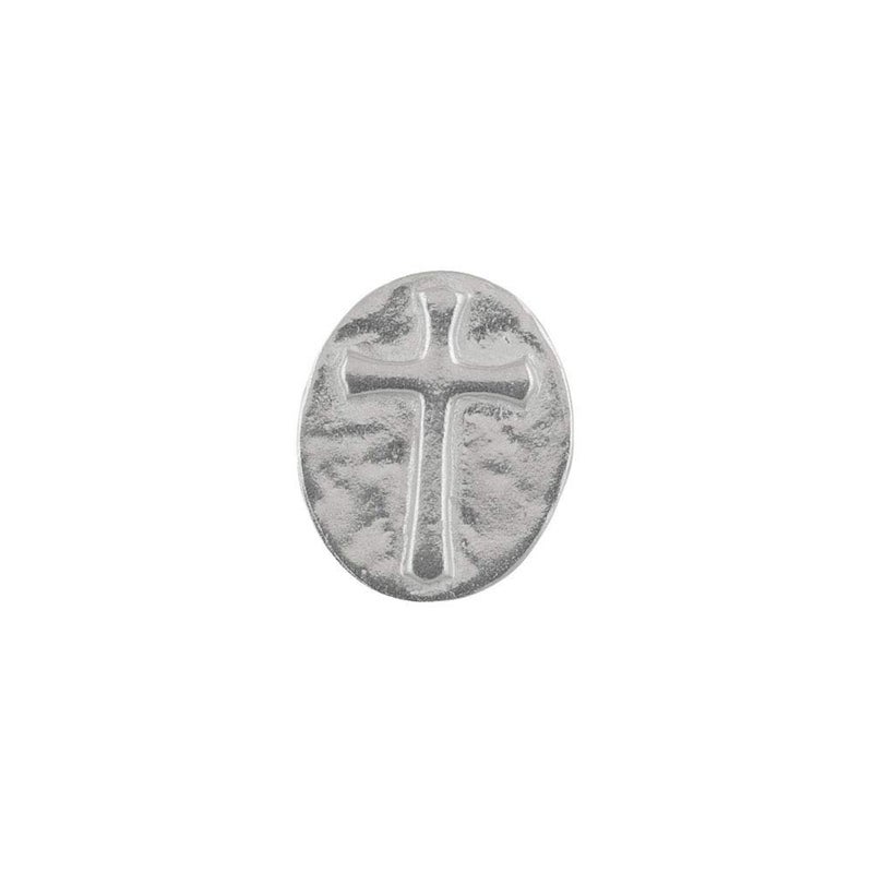 DANFORTH â€“ Vilmain Cross Tokens/Coins, Pewter, Made in The USA, Gift Bag (Pack of 50) - Image 2